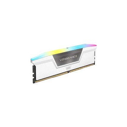 Памет Corsair Vengeance White, 32GB (2x16GB) DDR5 DRAM, 6000MHz, CL36, CMK32GX5M2E6000C36W